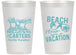 Personalized Family Vacation 14 oz Frosted Cups - Relax We Are On Vacation | 180006