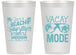 Personalized Family Vacation 14 oz Frosted Cups - Lifes A Beach | 180008