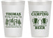 Personalized Family Vacation 14 oz Frosted Cups - Camping Park | 180013