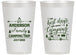 Personalized Family Vacation 14 oz Frosted Cups - Camping Trip | 180017