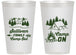 Personalized Family Vacation 14 oz Frosted Cups - Family Camp Out | 180019