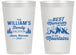Personalized Family Vacation 14 oz Frosted Cups - Mountains | 180022