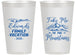 Personalized Family Vacation 14 oz Frosted Cups - Mountains | 180024