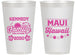Personalized Family Vacation 14 oz Frosted Cups - Hawaii | 180040