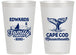 Personalized Family Vacation 14 oz Frosted Cups - Cape Cod | 180046