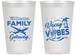 Personalized Family Vacation 14 oz Frosted Cups - Life Is Good At The Beach | 180058