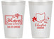 Personalized Wedding 14 oz Frosted Cups - Ohio | 184