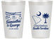 Personalized Wedding 14 oz Frosted Cups - South Carolina | 189