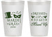 Personalized Mardi Gras 14 oz Frosted Cups - Fleur De Lis | 190015