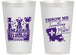 Personalized Mardi Gras 14 oz Frosted Cups - Beads Nola | 190017