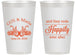 Personalized Wedding 14 oz Frosted Cups - Happily Ever After Motorcycle | 200