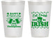 Personalized St Patricks Day 14 oz Frosted Cups - Eat Drink Be Irish | 200002