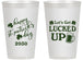 Personalized St Patricks Day 14 oz Frosted Cups - Lucked Up | 200007
