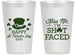 Personalized St Patricks Day 14 oz Frosted Cups - Leprechaun | 200009