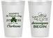 Personalized St Patricks Day 14 oz Frosted Cups - Shenanigans Leprechaun | 200011