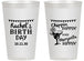 Personalized Birthday 14 oz Frosted Cups - Fiesta Margarita | 20009