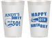 Personalized Birthday 14 oz Frosted Cups - 30th | 20012