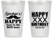 Personalized Birthday 14 oz Frosted Cups - 30th | 20013