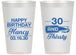 Personalized Birthday 14 oz Frosted Cups - 30 And Thirsty | 20014