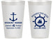 Personalized Birthday 14 oz Frosted Cups - 45th Nautical | 20023