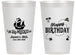 Personalized Birthday 14 oz Frosted Cups - 18th Shipwrecked | 20028