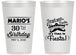 Personalized Birthday 14 oz Frosted Cups - 30th Fiesta | 20034
