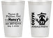 Personalized Birthday 14 oz Frosted Cups - 35th Nacho Average Party | 20036