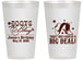 Personalized Birthday 14 oz Frosted Cups - Boots And Bling | 20038