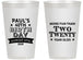 Personalized Birthday 14 oz Frosted Cups - 40th | 20045
