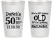 Personalized Birthday 14 oz Frosted Cups - 50th | 20052