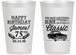 Personalized Birthday 14 oz Frosted Cups - 75th Classic Car | 20055