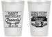Personalized Birthday 14 oz Frosted Cups - 60th Classic Tv | 20057