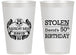 Personalized Birthday 14 oz Frosted Cups - 50th | 20068
