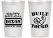Personalized Birthday 14 oz Frosted Cups - Built Tough | 20078
