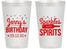 Personalized Birthday 14 oz Frosted Cups - Sparkles Spirits | 20083