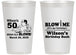 Personalized Birthday 14 oz Frosted Cups - 50th | 20085