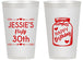 Personalized Birthday 14 oz Frosted Cups - 30th Flirty At Thirty | 20087