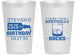 Personalized Birthday 14 oz Frosted Cups - 55th | 20090