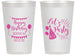 Personalized Birthday 14 oz Frosted Cups - 65th | 20105