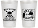 Personalized Birthday 14 oz Frosted Cups - 25th Pirate | 20107