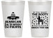 Personalized Birthday 14 oz Frosted Cups - 65th Mexico | 20108