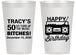 Personalized Birthday 14 oz Frosted Cups - 50th Cassette Tape | 20118