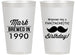 Personalized Birthday 14 oz Frosted Cups - 40th | 20119