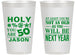 Personalized Birthday 14 oz Frosted Cups - 50th | 20122