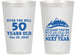 Personalized Birthday 14 oz Frosted Cups - 50th Over The Hill | 20124