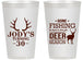 Personalized Birthday 14 oz Frosted Cups - 30th Deer Season | 20127
