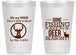 Personalized Birthday 14 oz Frosted Cups - 30th Deer Season | 20129