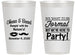 Personalized Birthday 14 oz Frosted Cups - Cheers Beers Formal | 20133