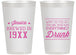 Personalized Birthday 14 oz Frosted Cups - Drunk | 20147