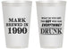 Personalized Birthday 14 oz Frosted Cups - 40th | 20148